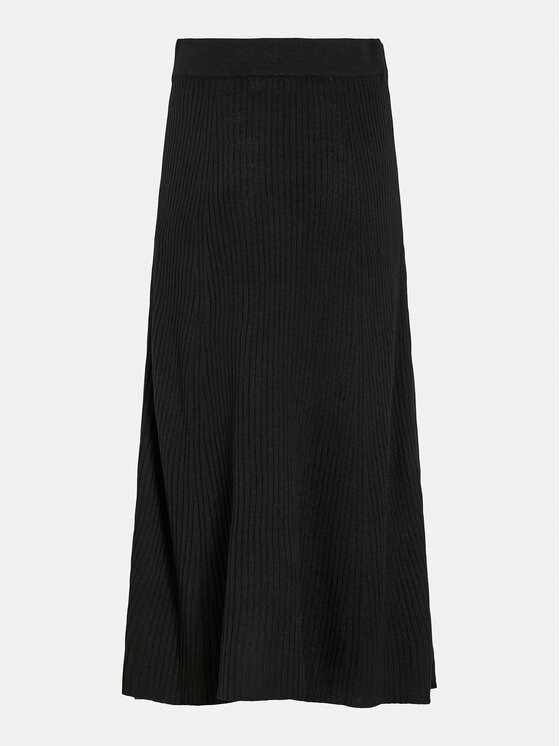 Vila Vila Fustă midi Olina 14098891 Negru Regular Fit
