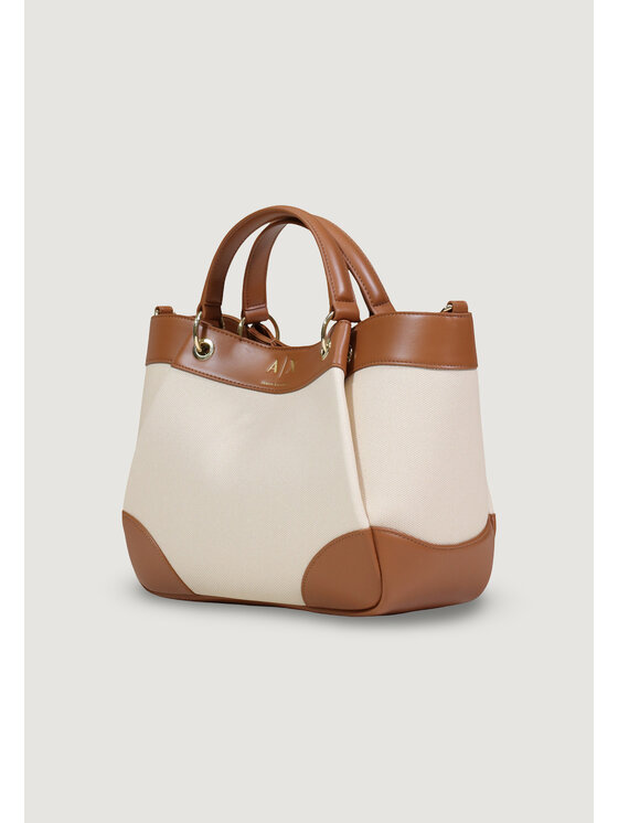 Armani Exchange Armani Exchange Ročna torba SHOPPING BAG Bež