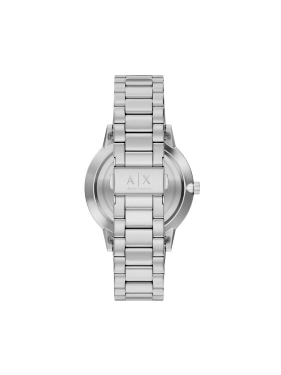 Armani Exchange Armani Exchange Súprava hodiniek a náramku Cayde Gift Set AX7182SET Strieborná