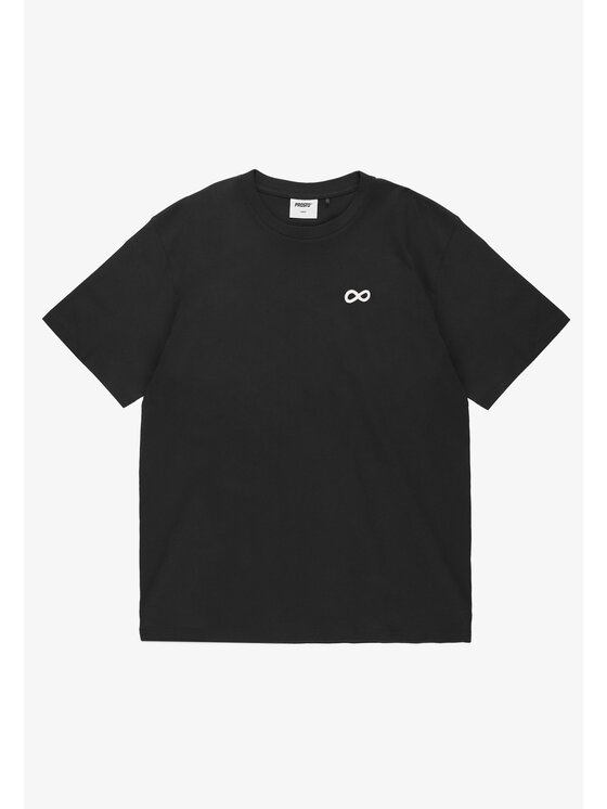 PROSTO. PROSTO. T-Shirt Big Log Infinity KL261MOUT1022 Czarny Relaxed Fit