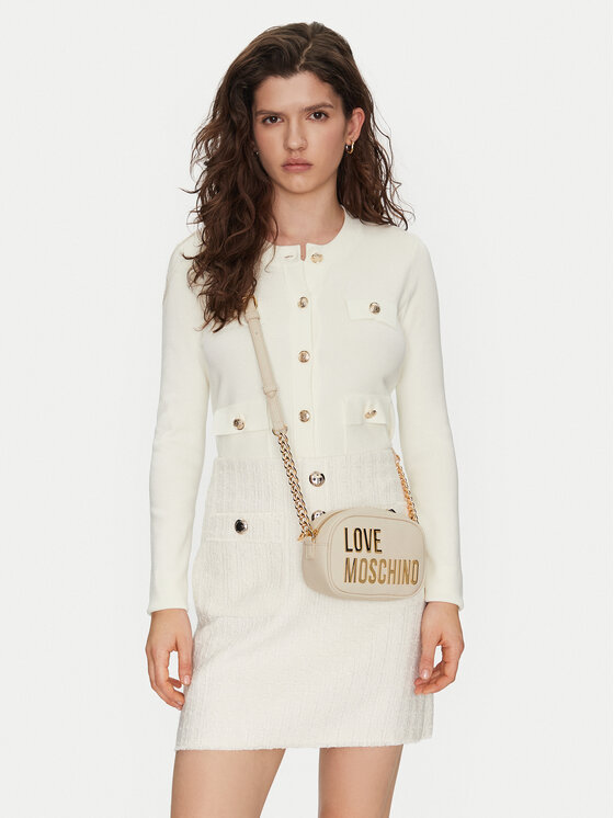 LOVE MOSCHINO LOVE MOSCHINO Kabelka JC4026PP1MKD0110 Krémová