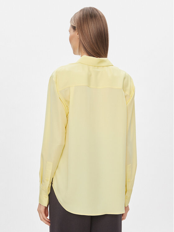 Calvin Klein Calvin Klein Hemd K20K206777 Gelb Relaxed Fit