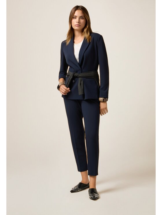 Oltre Oltre Giacca outdoor Q782R004561N034 Blu Slim Fit