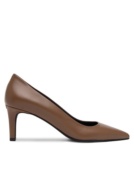 Pantofi cu toc subțire Furla Essential Decollete T.60 YJ69FSN X30000 AL RY000 Maro