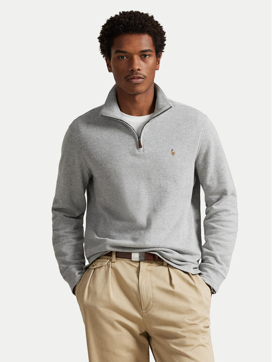 Polo Ralph Lauren Polo Ralph Lauren Sveter 710P07411003 Sivá Regular Fit