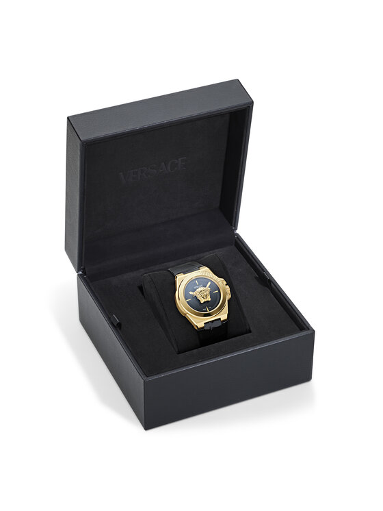 Versace Versace Zegarek VE8D00324 Czarny