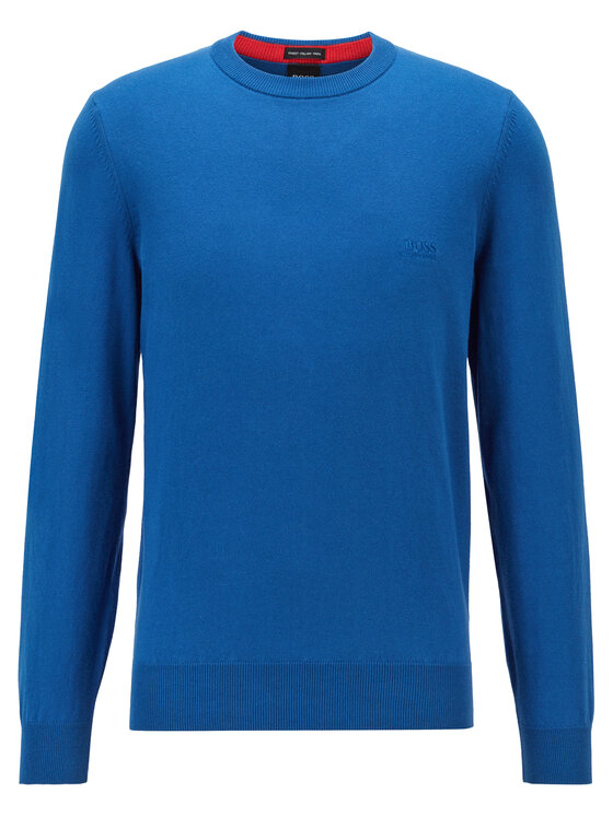 Maglione Pacas-L 50450180 Blu Regular Fit