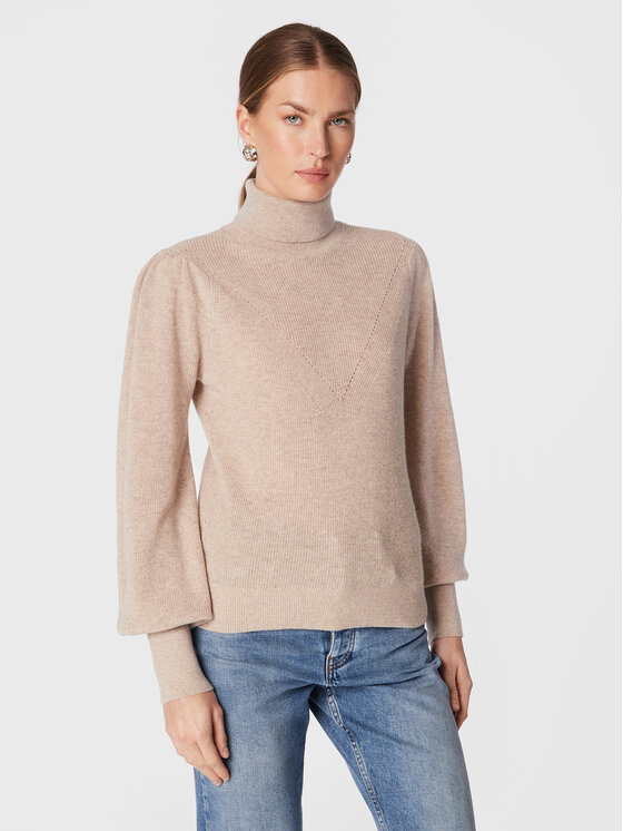 Ba&sh Maglione Eden 1H22EDEN Beige Regular Fit, taglia : L