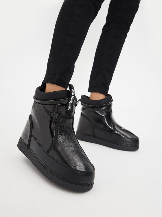 LOVE MOSCHINO LOVE MOSCHINO Μπότες Χιονιού JA24072G1LISD000 Μαύρο