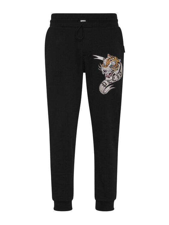 PHILIPP PLEIN PHILIPP PLEIN Joggers kalhoty 9611 Černá Jogger Fit