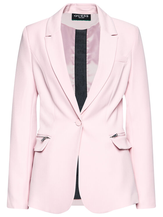 Guess Guess Giacca da abito W1RN05 WDO72 Rosa Regular Fit