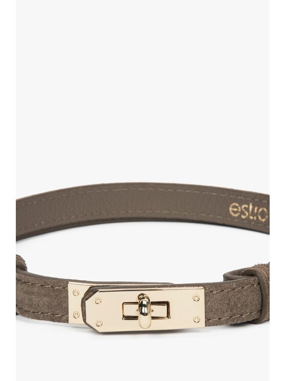 Estro Estro Ζώνη Γυναικεία ER00118657 Γκρι
