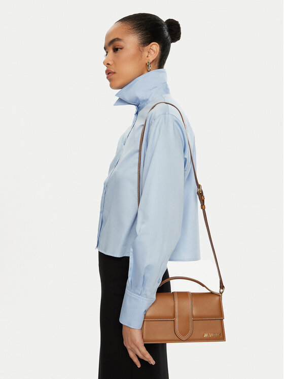 JACQUEMUS JACQUEMUS Geantă Le Grand Bambino 213BA007-3072 Maro