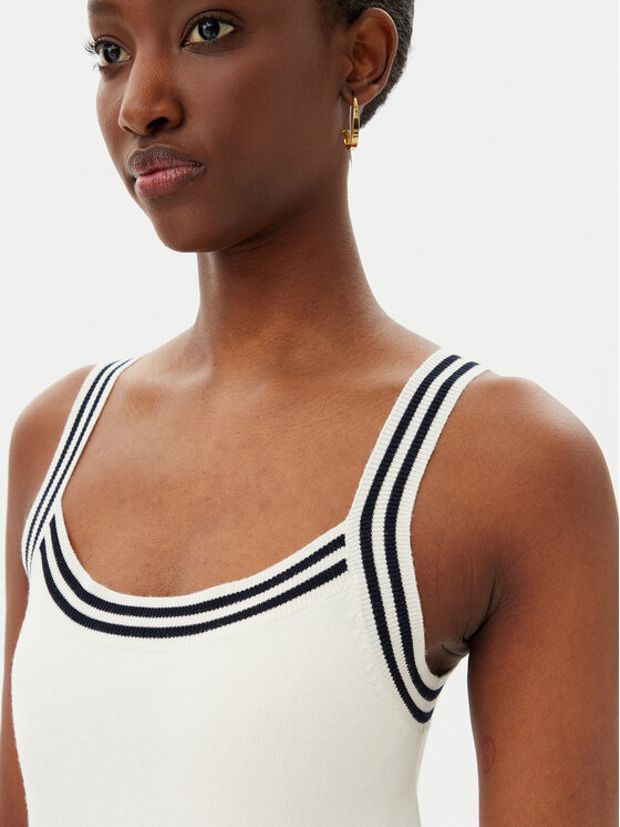 Marella Marella Top Germana 2515361061 Ekrüüvärv Slim Fit