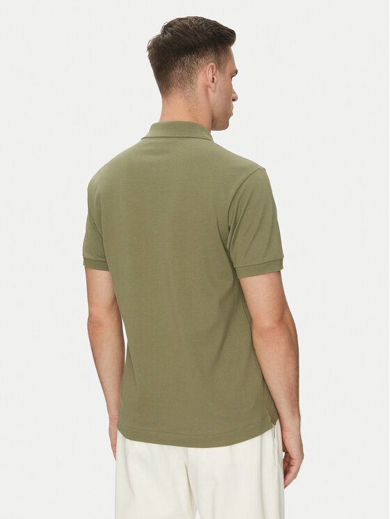 Lacoste Lacoste Polokošile L1212 Khaki Regular Fit