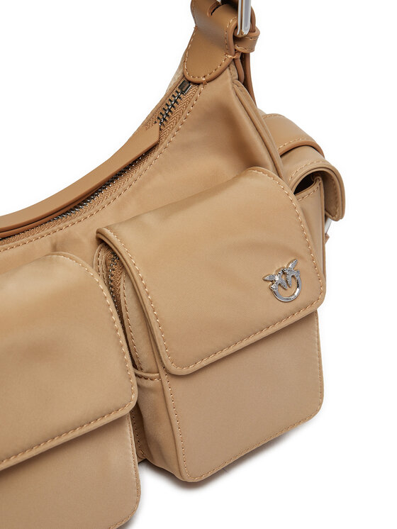 PINKO PINKO Torbica Cargo Bag Classic Smeđa