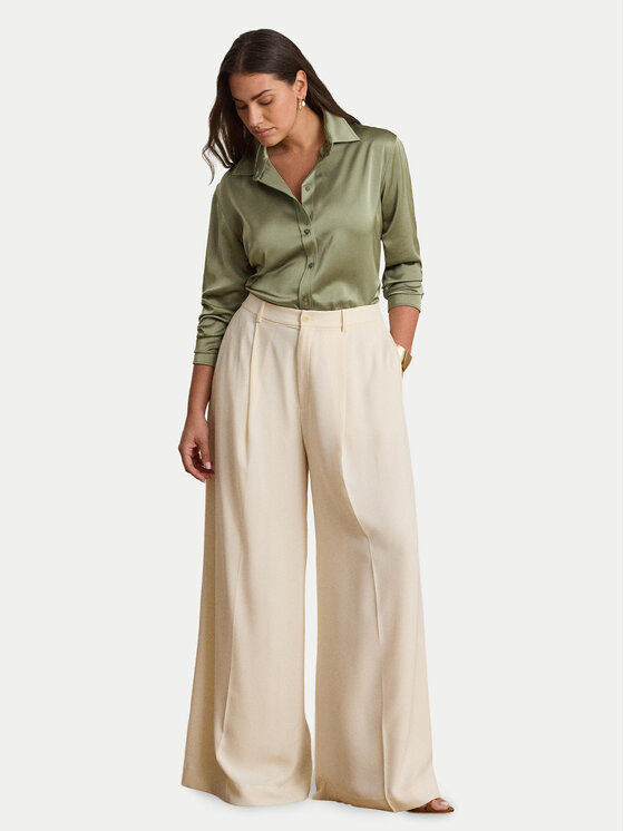 LAUREN RALPH LAUREN LAUREN RALPH LAUREN Риза 200P13808004 Зелен Regular Fit