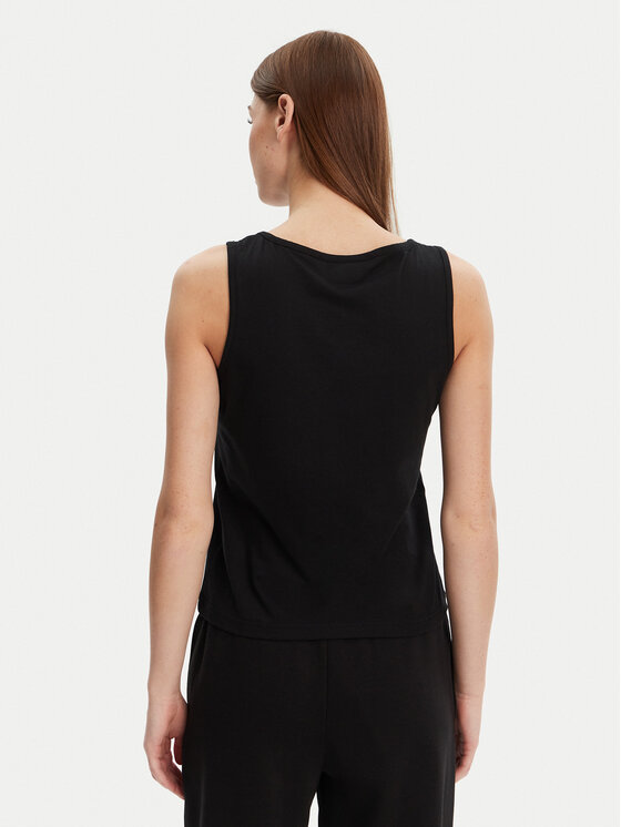 Kappa Kappa Top Logo Gria 382129W Negru Regular Fit