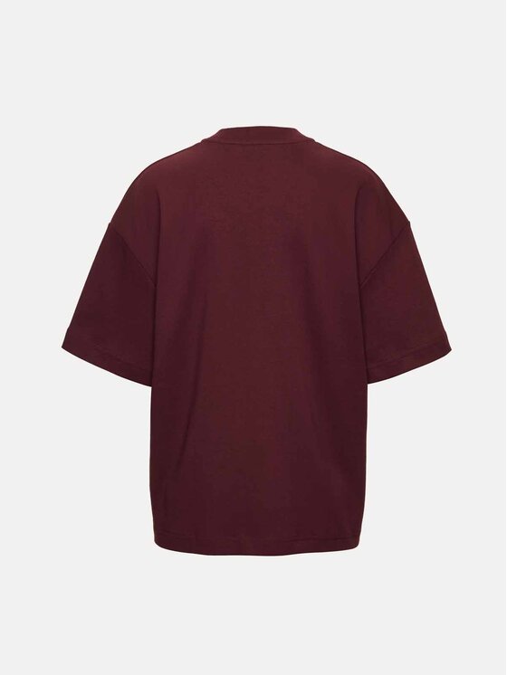 La Mania La Mania T-shirt BABES Bordeaux Basic Fit