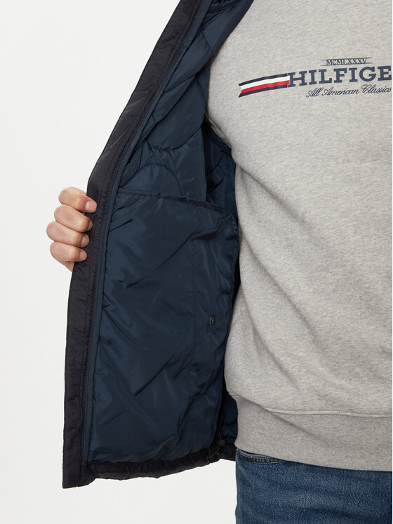 Tommy Hilfiger Tommy Hilfiger Átmeneti kabát MW0MW36585 Sötétkék Regular Fit