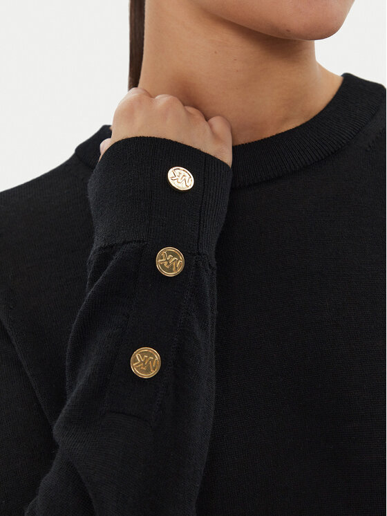 MICHAEL Michael Kors MICHAEL Michael Kors Pullover MS460XH4VR Schwarz Regular Fit