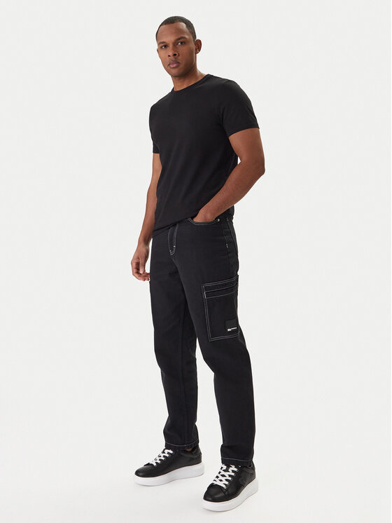 Karl Lagerfeld Jeans Karl Lagerfeld Jeans Дънки B1M10025 Черен Slim Fit