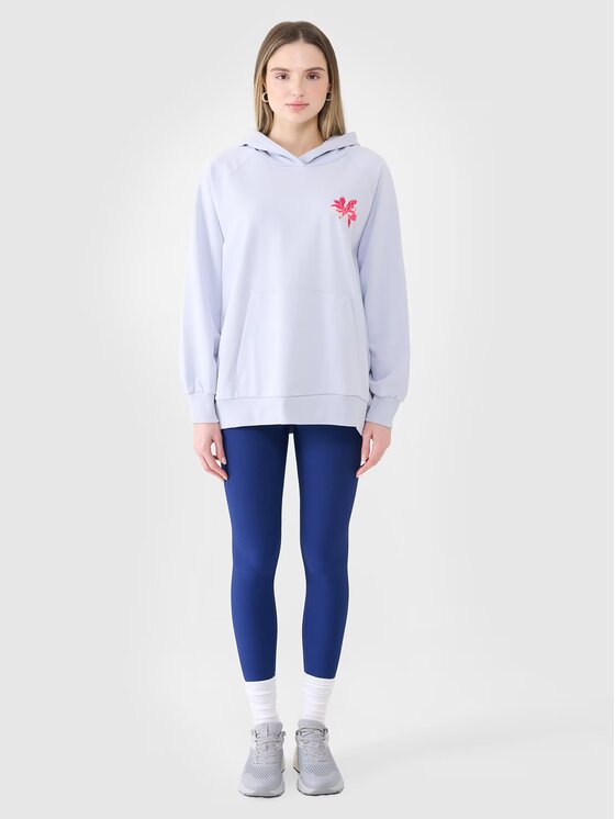 4F 4F Felpa 4FWSS25TSWSF1578-34S Blu Oversize