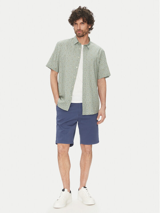 Selected Homme Selected Homme Szövet rövidnadrág Miles 16092329 Sötétkék Slim Fit