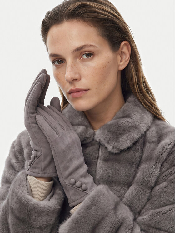 Nine West Nine West Rękawiczki CEO-NW-W6-003-AW26K Szary
