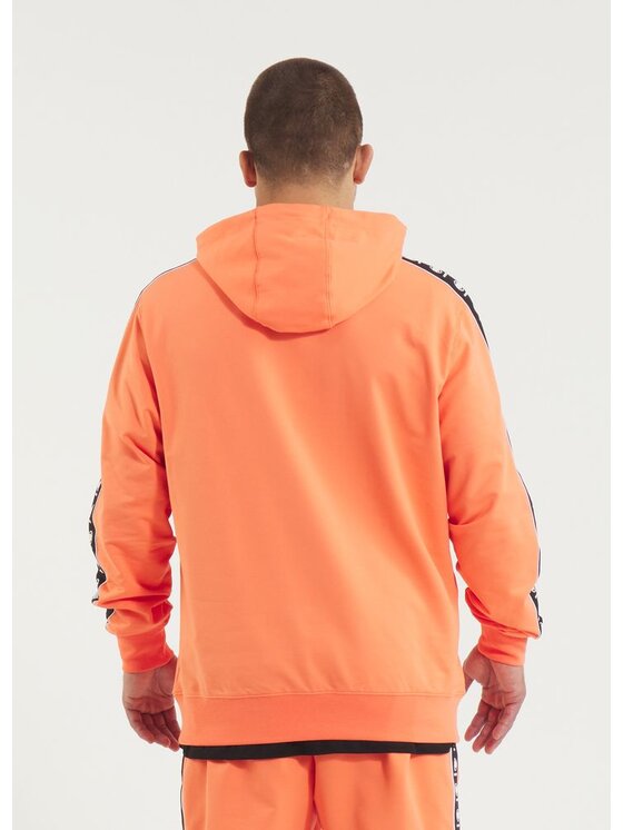 PITBULL PITBULL Bluza Bluza męska z kapturem TAPE NUGGET XXL Pomarańczowy Regular Fit