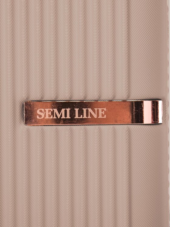 Semi Line Semi Line Салонна валіза T5944-3 Золотий
