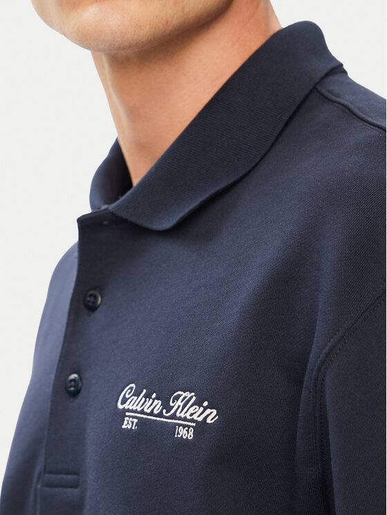 Calvin Klein Jeans Calvin Klein Jeans Polo LV04RG202G Tumši zils Regular Fit