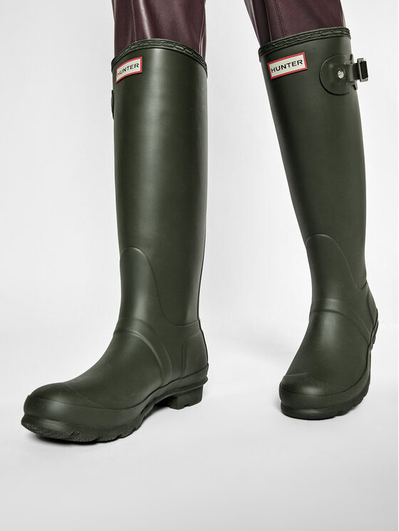 Hunter Hunter Гумени ботуши Original Tall WFT1000RMA Зелен