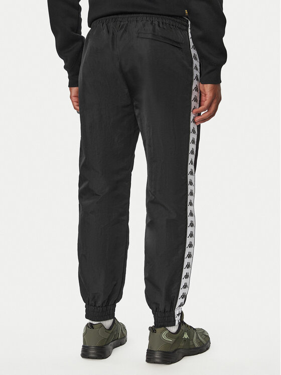 Kappa Kappa Долнище анцуг Orfeo 36235NW Черен Comfort Fit