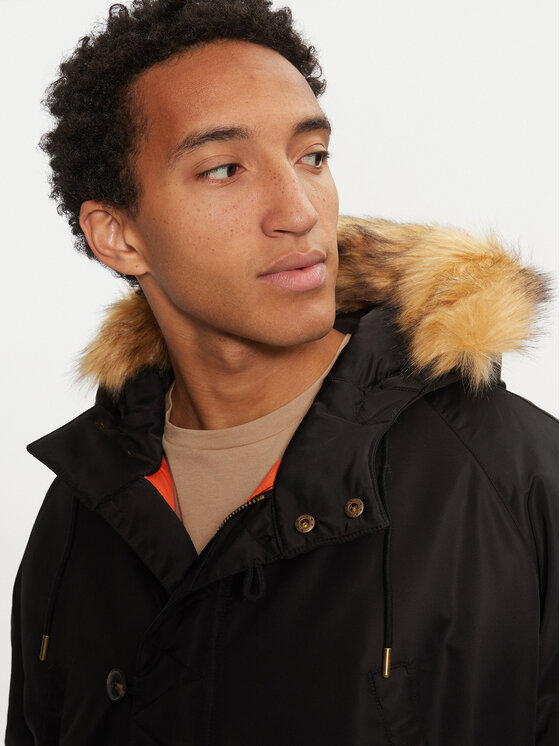 Guess Guess Parka M4BL22 WG932 Μαύρο Regular Fit