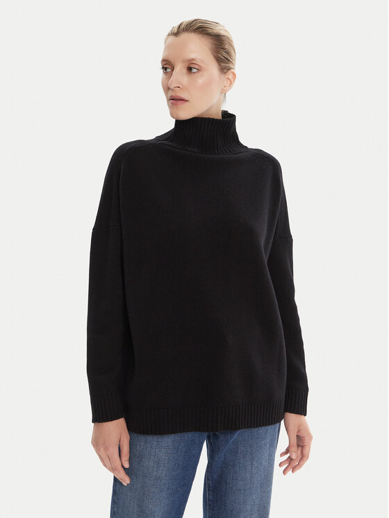 Weekend Max Mara Golf Borgia 2525366112 Czarny Relaxed Fit
