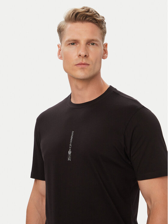 C.P. Company C.P. Company Majica 21CMTS184A005100W Črna Regular Fit