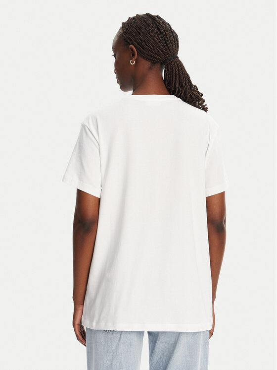 Liu Jo Liu Jo T-krekls WA5260 JS003 Balts Regular Fit