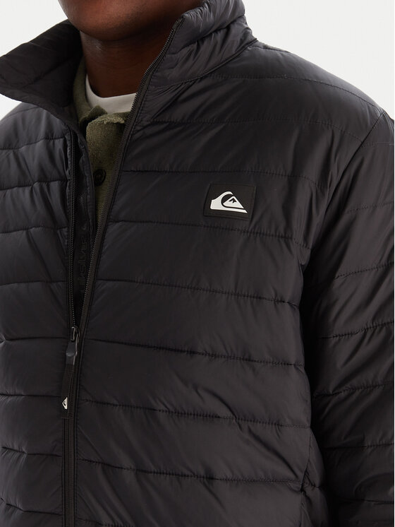 Quiksilver Quiksilver Demisezoninė striukė Scaly Fz EQYJK04190 Juoda Regular Fit