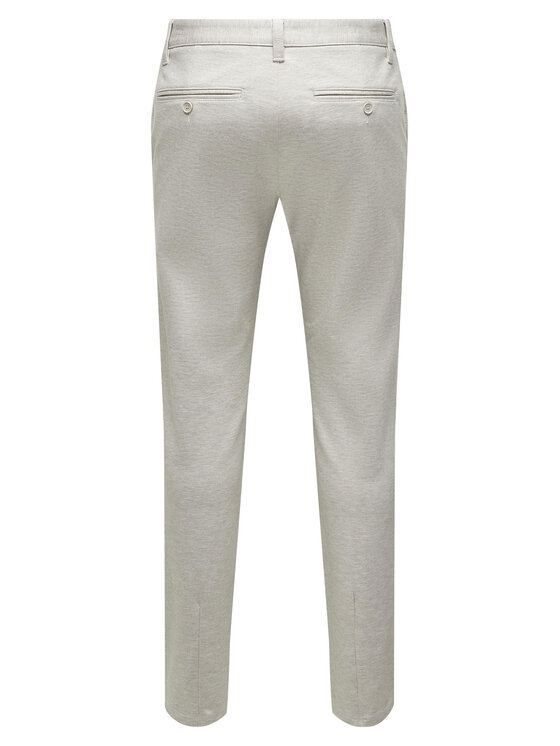 Only & Sons Only & Sons Čino bikses Mark 22026326 Pelēks Slim Fit