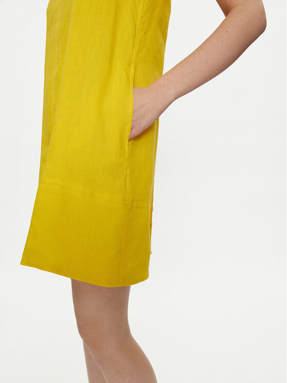 Marella Marella Φόρεμα καλοκαιρινό Curzia 2413221074 Κίτρινο Regular Fit