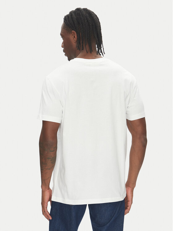 Calvin Klein Jeans Calvin Klein Jeans T-Shirt Monologo J30J325649 Biały Regular Fit
