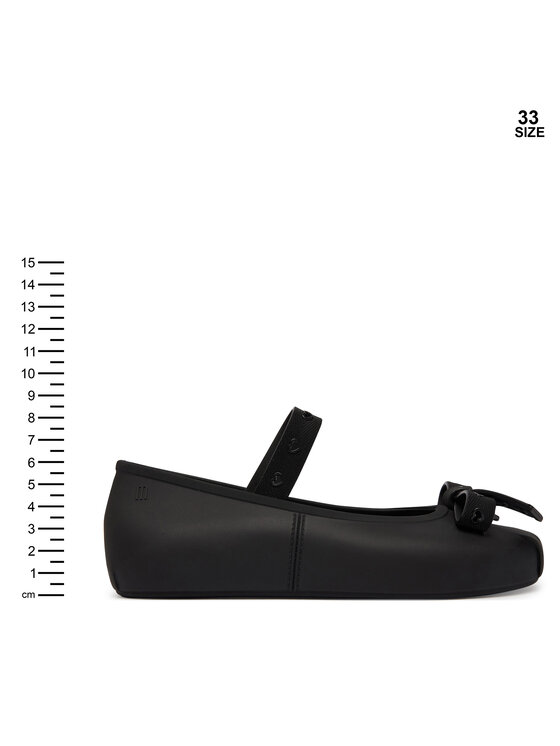 Melissa Melissa Balerinke Mini Melissa Sophie Crush Inf 37837 Crna