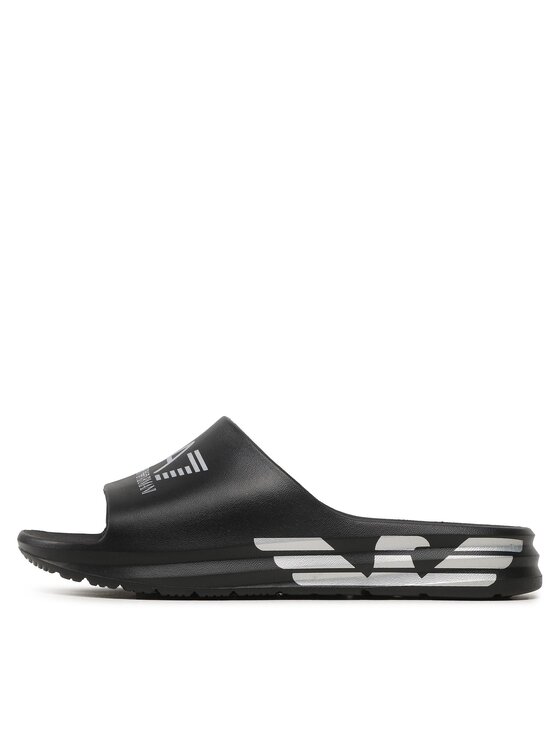 EA7 Emporio Armani EA7 Emporio Armani Šľapky XBP008 XK337 N763 Čierna