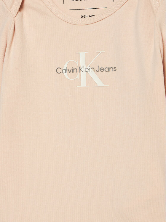 Calvin Klein Jeans Calvin Klein Jeans Боди IN0IN00033 Розов Regular Fit