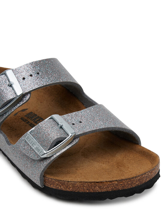 Birkenstock Birkenstock Nazouváky Arizona Kids 1029468 S Stříbrná