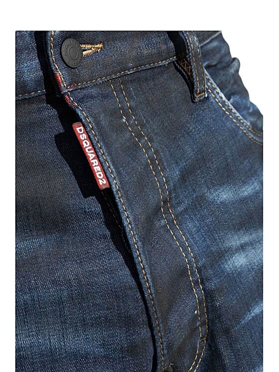 Dsquared2 Dsquared2 Jeansy S74LB1652 Niebieski Slim Fit