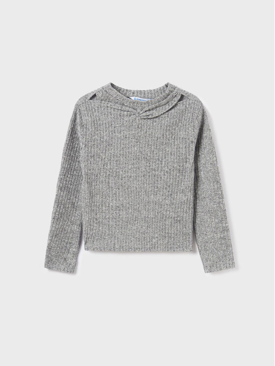 Mayoral Mayoral Bluse 7.051 Grau Regular Fit
