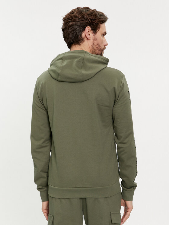 EA7 Emporio Armani EA7 Emporio Armani Majica dugih rukava 8NPM18 PJ05Z 1846 Zelena Regular Fit