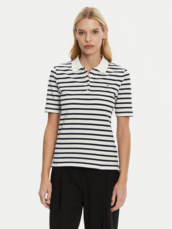 Tommy Hilfiger Tommy Hilfiger Polokošile 1985 WW0WW43224 Tmavomodrá Regular Fit